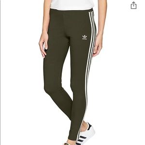 Adidas Women Three Stripe Original Leggings